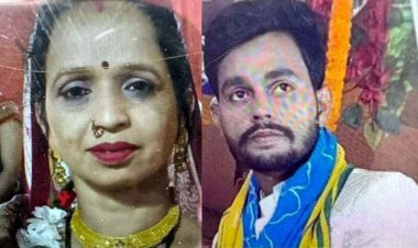 बेकाबू कार डिवाइडर से टकराकर चलती हाइवा के पीछे जा घुसी, चौथिया कार्यक्रम से लौट रहे  परिवार के तीन लोगों की मौत, खुशियों में पसरा मातम