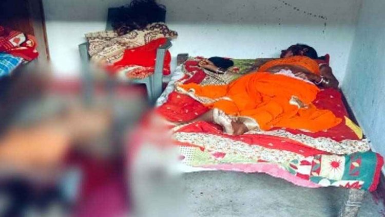 नकली बाल और मुखौटा पहनकर बुजुर्ग पति-पत्नी को बेरहमी से उतारा मौत के घाट, कमरे में मिले खून से सने पैरों के निशान, गांव में दहशत का माहौल
