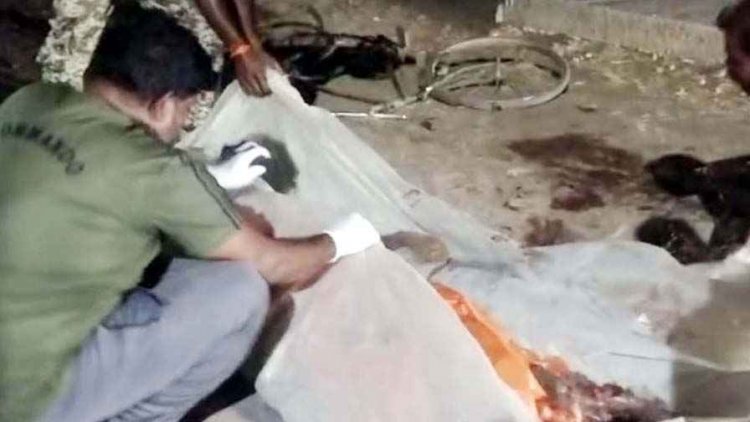 शादी से लौटते समय दर्दनाक हादसा, धमतरी में साइकिल सवार को अज्ञात वाहन ने कुचला, वाहन का पहिया युवक के ऊपर से गुजरा, मौके पर मौत