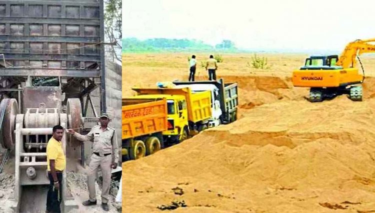 आरंग में खनिज विभाग का छापा, 2 खदान सील, 7 हाइवा जब्त, दूलना में रेत परिवहन के नाम पर अवैध वसूली पर होगा एक्शन?, सामने आए रसूखदारों के नाम