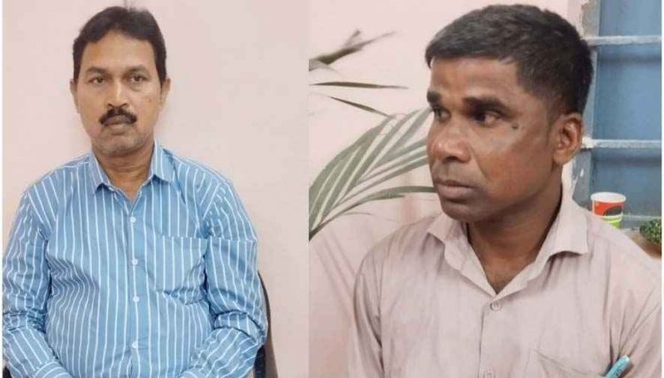 बीईओ नरेंद्र जांगड़े और सहयोगी संकुल समन्वयक संजय चौहान रिश्वत लेते रंगे हाथ गिरफ्तार, बीमार शिक्षक से वेतन जारी करने मांगे 10 हजार
