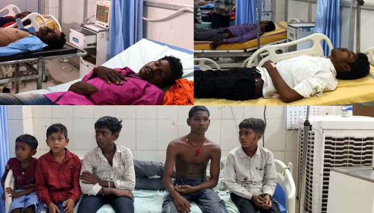 धमतरी से 35 लोगों को लेकर चौथिया जा रही तेज रफ्तार पिकअप पलटी: एक की मौत, 17 घायल; 5 की हालत नाजुक, नशे में ड्राइवर!, मातम में बदली खुशियां