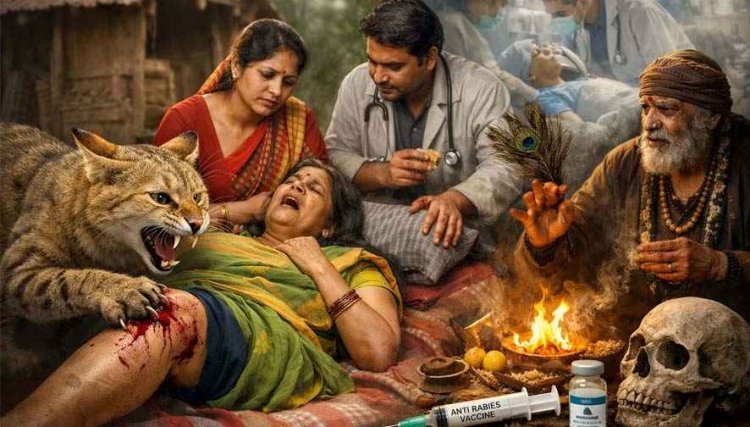 बिल्ली का हमला बना जानलेवा, रेबीज संक्रमण के बाद बुजुर्ग महिला को लगने लगा पानी से डर, झाड़-फूंक और झोलाछाप इलाज के चक्कर में गई जान