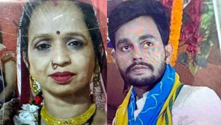 बेकाबू कार डिवाइडर से टकराकर चलती हाइवा के पीछे जा घुसी, चौथिया कार्यक्रम से लौट रहे  परिवार के तीन लोगों की मौत, खुशियों में पसरा मातम