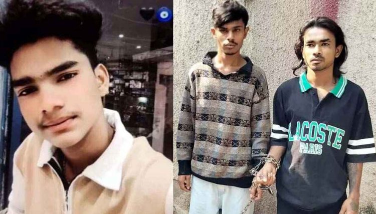 चाकू मारकर नाबालिग का मर्डर, साथी घायल, आक्रोशित परिजनों ने किया थाने का घेराव, 2 नाबालिग समेत 4 आरोपी गिरफ्तार, बाइक और हथियार जप्त