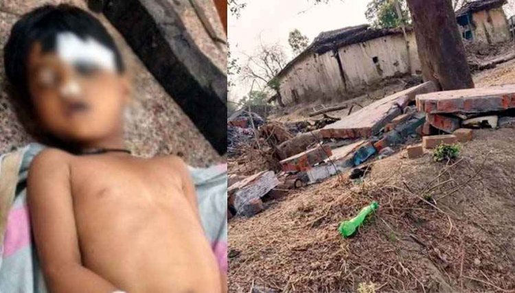 खेलते-खेलते छत से नीचे गिरा 7 वर्षीय मासूम बच्चा, इलाज के दौरान मौत, इधर जर्जर शौचालय ढहने से बच्चे की गई जान, दूसरा गंभीर, पसरा मातम