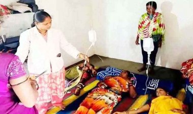 शादी समारोह में मुर्गा-भात और पनीर खाने के बाद कई लोग बीमार, मचा हड़कंप, 2 गंभीर मरीजों को किया रेफर, स्वास्थ्य विभाग की टीम पहुंची गांव