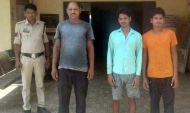 भटगांव में गौ-मांस के साथ 3 आरोपी गिरफ्तार, पुलिस ने तीन आरोपियों के घर से 10 किलो से ज्यादा मांस किया जब्त, भेजा सलाखों के पीछे