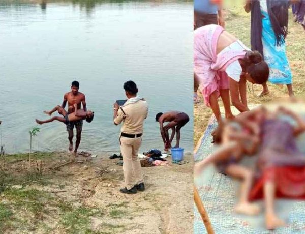 नहाने के दौरान डूबी मासूम, डूब रही बेटी को बचाने डैम में कूदी गर्भवती मां, मां-बेटी की मौत, दूसरी बेटी ने तैरकर बचाई जान, इलाके में शोक का माहौल
