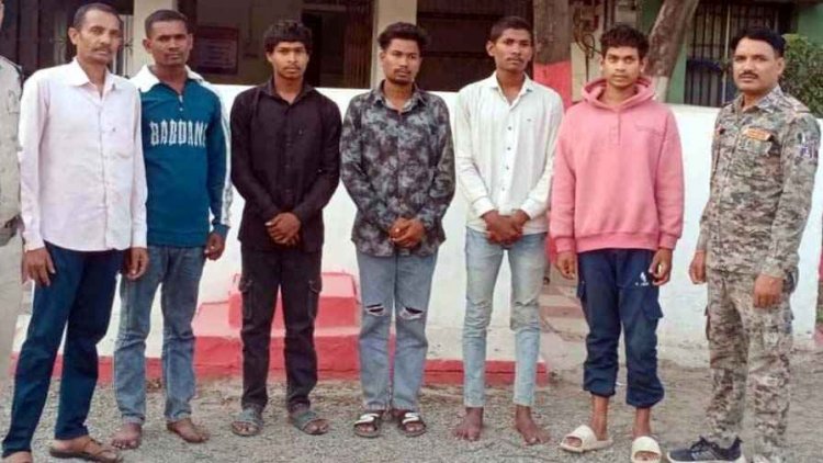 बारात कार्यक्रम के दौरान मारपीट, इलाज के दौरान युवक की मौत, पुलिस ने तीन नाबालिग समेत 9 आरोपियों को गिरफ्तार कर भेजा सलाखों के पीछे