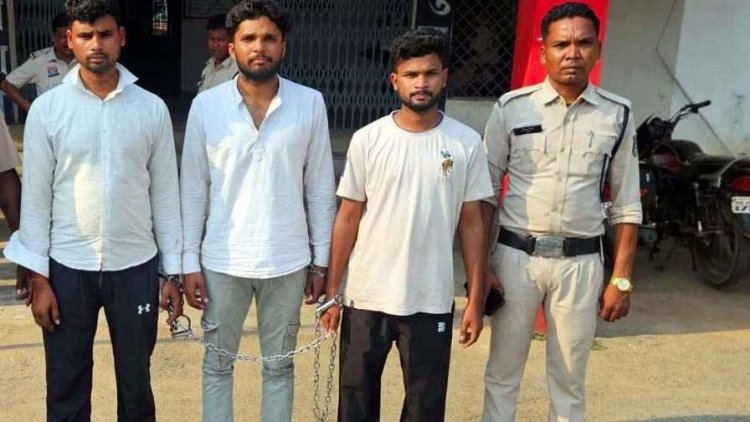 धान के पैसों को लेकर युवक का फिल्मी स्टाइल में अपहरण, स्कॉर्पियो से ले गए झारखंड, छत्तीसगढ़ पुलिस ने 24 घंटे के भीतर छुड़ाया सकुशल, 3 आराेपी गिरफ्तार