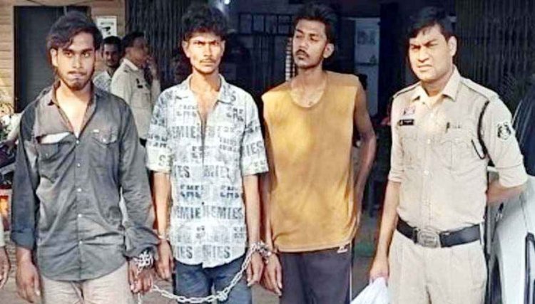 कमल विहार में एक्सीडेंट कर पाइप से मारकर लूटपाट, पुलिस ने 24 घंटे के भीतर संतोषी नगर और टिकरापारा के बदमाशों को किया गिरफ्तार