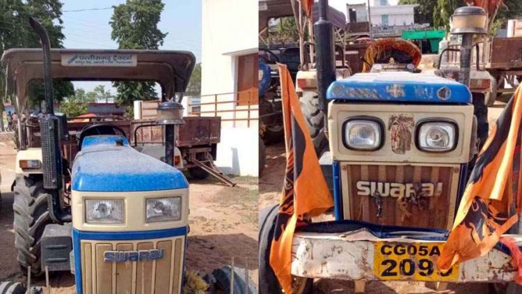 महानदी में अवैध रेत उत्खनन पर प्रशासन की बड़ी कार्रवाई, 5 ट्रैक्टर जब्त, खनिज निरीक्षक को शो-कॉज नोटिस जारी, फर्म की अनुमति निरस्त