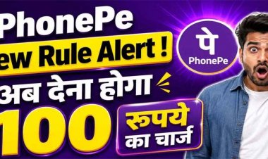PhonePe का नया नियम लागू, कुछ सेवाओं पर देना होगा अतिरिक्त शुल्क; यूजर्स से वसूले जाएंगे ₹100, क्या है चार्ज से बचने का तरीका जानिए