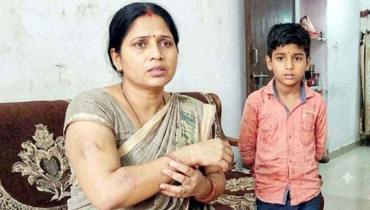 पति वीडियो वायरल करने की दे रहा धमकी, पत्नी ने घर घुसकर कर दी महिला की पिटाई, बेटे से भी मारपीट, बेटा घायल, FIR दर्ज, जांच में जुटी पुलिस