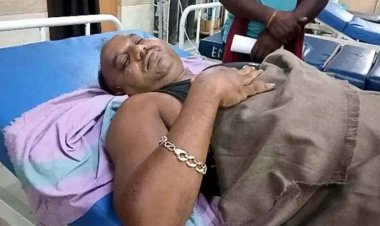 भाजपा किसान मोर्चा के मंडल मंत्री पर लाठी डंडों से हमला कर 60 हजार की लूट, कार में तोड़फोड़, कांग्रेस नेता के बेटे और पुलिस चालक पर लगा आरोप