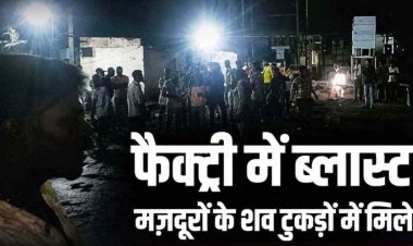 स्पंज आयरन फैक्ट्री में ब्लास्ट, मची चीख-पुकार, तीन मजदूरों की मौत, कई घायल, श्रमिकों के शव टुकड़ों में तब्दील, एक का पैर 10 फीट दूर जा गिरा