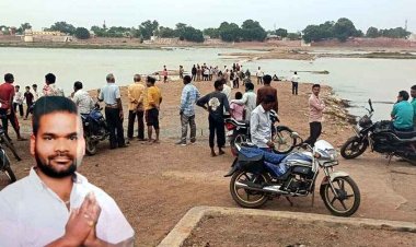राजिम नेहरू घाट में नहाने के दौरान महानदी में पत्नी के सामने महानदी में डूबा पति, प्रदीप कश्यप की तलाश में जुटे गोताखोर-पुलिस और स्थानीय लोग