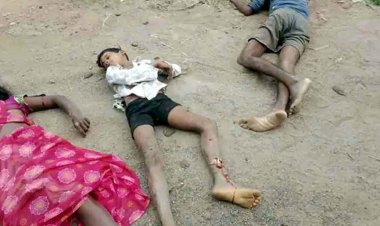 कोयला लोड तेज रफ्ता ट्रेलर ने स्कूटी को मारी जोरदार टक्कर, पिता और नाबालिग बेटे की मौत, मां की हालत गंभीर, ओवरटेक करते समय दर्दनाक हादसा