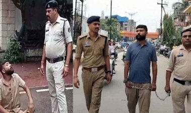 SP कार्यालय के सामने युवक ने किया हंगामा, थाना प्रभारी के खिलाफ लगाया गंभीर आरोप, खुद को आग लगाने की कोशिश, आरोपी चाहत शुक्ला गिरफ्तार