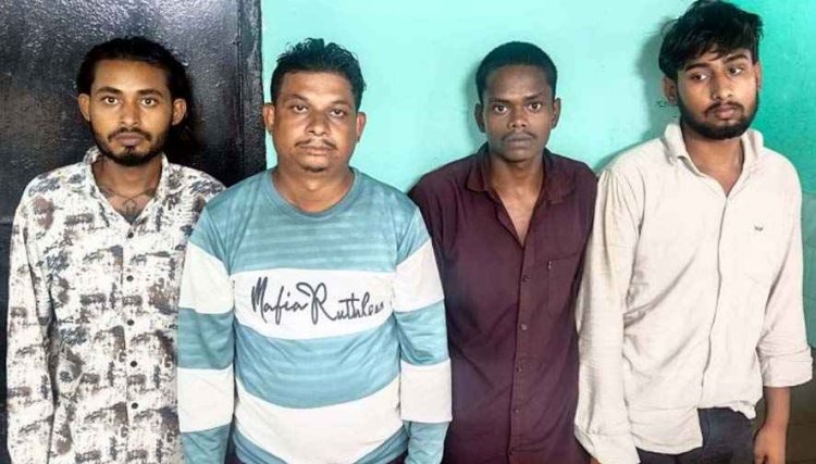 अंतरराज्यीय नशा तस्करी नेटवर्क का भंडाफोड़, ओडिसा-यूपी कनेक्शन का खुलासा, 4 आरोपी गिरफ्तार, प्रतिबंधित दवाइयां, गांजा, इंजेक्शन और सिरिंज बरामद