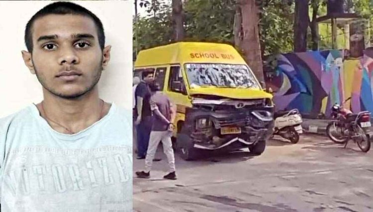 तेज रफ्तार कार ने मारी जोरदार टक्कर, 11वीं के स्कूटी सवार छात्र की दर्दनाक मौत, 10 फीट हवा में उछलकर नीचे गिरा, हादसा CCTV में रिकार्ड, वीडियो वायरल
