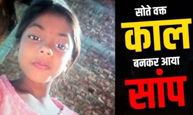 बारिश के बीच बरपा सर्पदंश का कहर, जमीन पर मां के साथ सो रही 12 साल की छात्रा को सांप ने डसा, इलाज के दौरान हुई मौत, परिवार में पसरा मातम