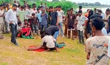 नदी ने छीन लीं परिवार की खुशियां, नहाने गए 14 वर्षीय नाबालिग की मौत, घंटों तलाश के बाद 10 फीट गहराई में मिला शव, बहन बेहोश, परिवार में मचा कोहराम