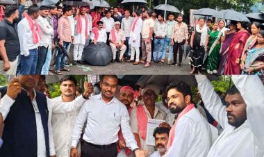 ACB समूह की कोल वाशरियों एवं ताप विद्युत परियोजनाओं की 1999 से वर्तमान तक सीबीआई–एसआईटी जांच की मांग, धरना देकर सौंपा ज्ञापन