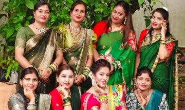 गरियाबंद में सावन झूला सेलिब्रेशन की धूम, ग्रीन साड़ी में सजी महिलाओं ने बढ़ाई कार्यक्रम की रौनक, डांस ड्रामा और एक्टिविटीज ने बांधा समां