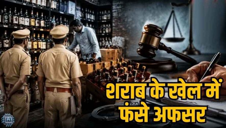 53 पेटी शराब जब्ती मामले में दो सब-इंस्पेक्टर सस्पेंड, जांच के दायरे में सहायक जिला आबकारी अधिकारी की भूमिका, सरकार को भेजा कार्रवाई का प्रस्ताव
