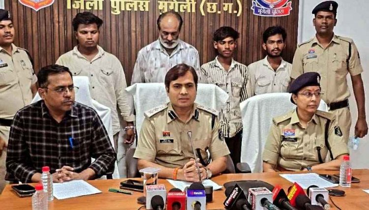 राशन दुकानों को निशाना बनाने वाले गिरोह का पर्दाफाश, 4 आरोपी गिरफ्तार, आरोपियों से 200 कट्टी चावल और 16 बोरी शक्कर समेत 10 लाख की संपत्ति जब्त