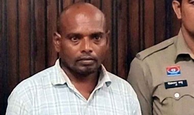 डबल मर्डर का खुलासा: 50 डिसमिल जमीन के लिए भाई ने भाई-भाभी को उतारा मौत के घाट, आरोपी नंदकुमार कश्यप गिरफ्तार, लोहे की कुदरी बरामद