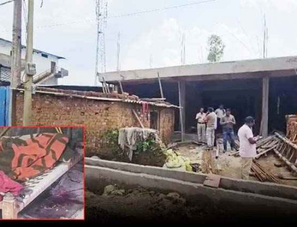 निर्माणाधीन मकान में खूनी वारदात!, खून से लथपथ मिला अधेड़ का शव, गले में गहरे चोट के निशान, इलाके में फैली सनसनी, मौके पर पहुंची FSL की टीम