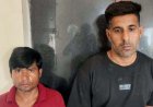 ज्वेलरी चोरी का खुलासा, ज्वेलर्स दुकान की दीवार में पहले किया आधा छेद, दो रात बाद उड़ाए गहने, 2 आरोपी गिरफ्तार, एक फरार, 14 लाख का सामान जब्त