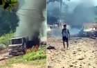 सड़क निर्माण के दौरान डीजल भरते समय धमाका, विस्फोट से ड्राइवर समेत 5 लोगों की दर्दनाक मौत, मची अफरा-तफरी, दो वाहन क्षतिग्रस्त