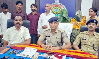 नकली सोने की पत्तियां गिरवी रखकर ज्वेलर्स से 19.32 लाख की ठगी का खेल, पुलिस ने किया अंतरराज्यीय गिरोह का पर्दाफाश, महिला समेत 6 आरोपी गिरफ्तार
