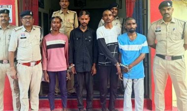 पुरानी रंजिश में घर में घुसकर चाकू, लोहे की रॉड, डंडे और ईंट से हमला करने वाले एक नाबालिग समेत चार बदमाश गिरफ्तार, 1 फरार आरोपी की तलाश जारी