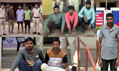 धमतरी-दुर्ग-बलरामपुर और बेमेतरा से कत्लखाने ले जा रहे 37 मवेशी मुक्त, पुलिस ने  चार मामलों में 9 आरोपियों को गिरफ्तार कर भेजा सलाखों के पीछे