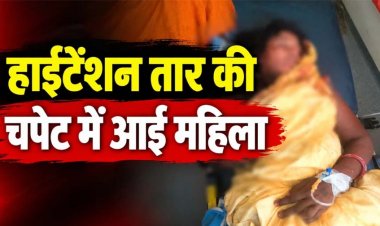 खेत में काम के दौरान टूटे हाईटेंशन तार की चपेट में आई महिला, करंट से झुलसने के बाद कटकर अलग हुआ एक हाथ, विद्युत व्यवस्था पर उठे सवाल