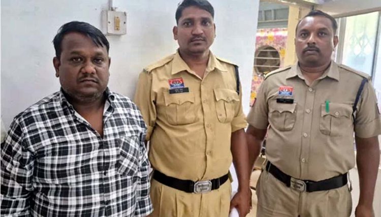 जमीन एवं मलबे की बिक्री के लिए एग्रीमेंट के बाद दूसरे से सौदा, 7 लख रुपए की धोखाधड़ी, यूपी से लौटते ही आरोपी हनुमान गिरफ्तार होकर पहुंचा जेल
