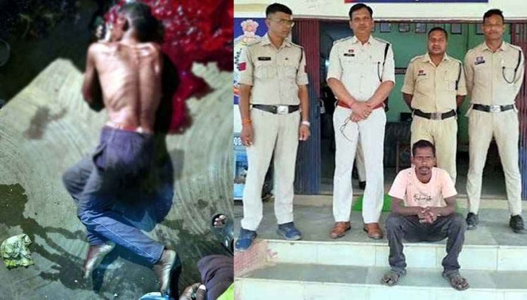 पिता की कुल्हाड़ी मारकर हत्या, 8 लाख का कर्ज चुकाने बेची जमीन, विरोध करने पर पिता-पुत्र में हुआ विवाद, बेटे ने किया जानलेवा हमला, आरोपी गिरफ्तार