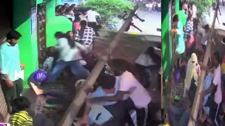 दशहरा के दौरान बड़ा हादसा, रथ का रूट बदलते ही किनारे खड़े लोगों पर गिरा बिजली का पाेल, 20-25 श्रद्धालु हुए घायल, लोगों में नाराजगी
